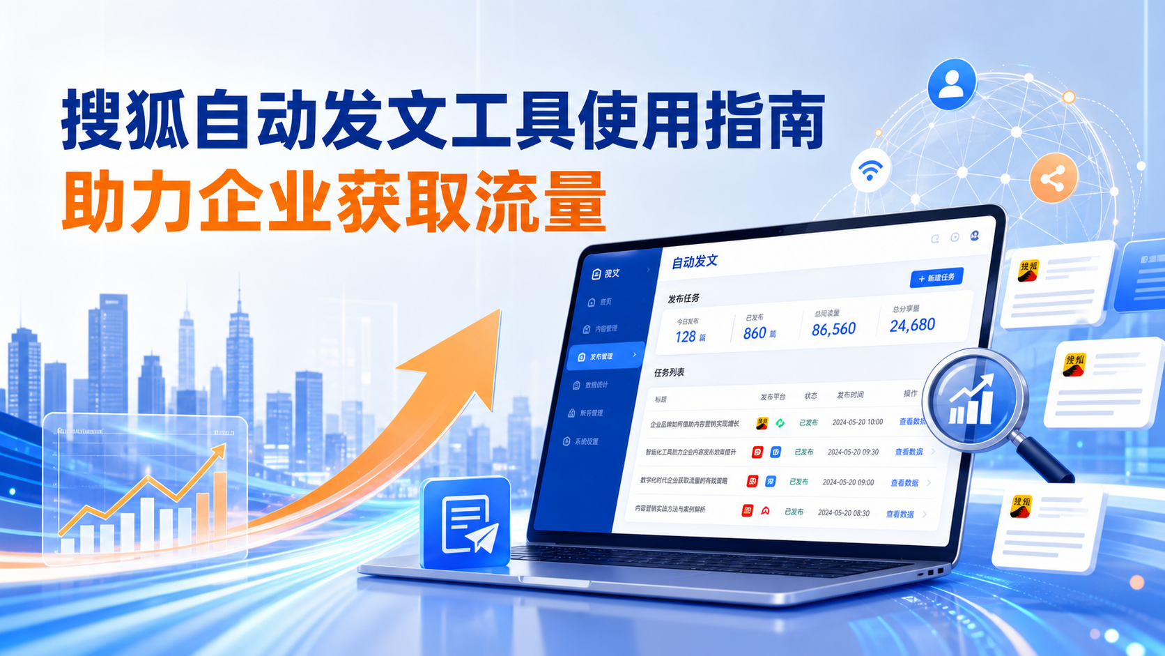 搜狐自动发文工具的使用指南：助力喀什企业获取流量